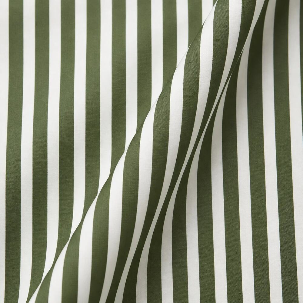 NWT Collars & Co Riviera Swim Trunk Green Stripe Size L - Picture 4 of 5